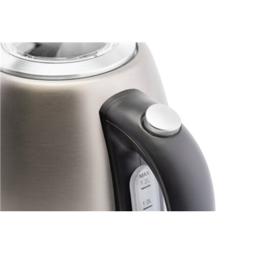 ETA , Kettle , Ela mini ETA859990040 , Standard , 2100 W , 1.2 L , Stainless steel , 360° rotational base , Grey