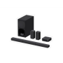 Sony , HT-S40R 5.1ch Home Cinema Soundbar with Wireless Rear Speakers , Black , No , USB port , Wi-Fi , Bluetooth , Wireless connection