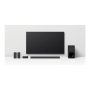 Sony , HT-S40R 5.1ch Home Cinema Soundbar with Wireless Rear Speakers , Black , No , USB port , Wi-Fi , Bluetooth , Wireless connection