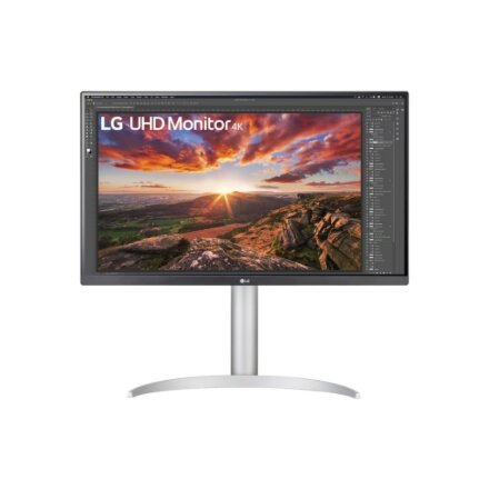 LG , 27UP850K-W , 27 , IPS , UHD , 16:9 , 60 Hz , 5 ms , 3840 x 2160 pixels , 400 cd/m² , HDMI ports quantity 2