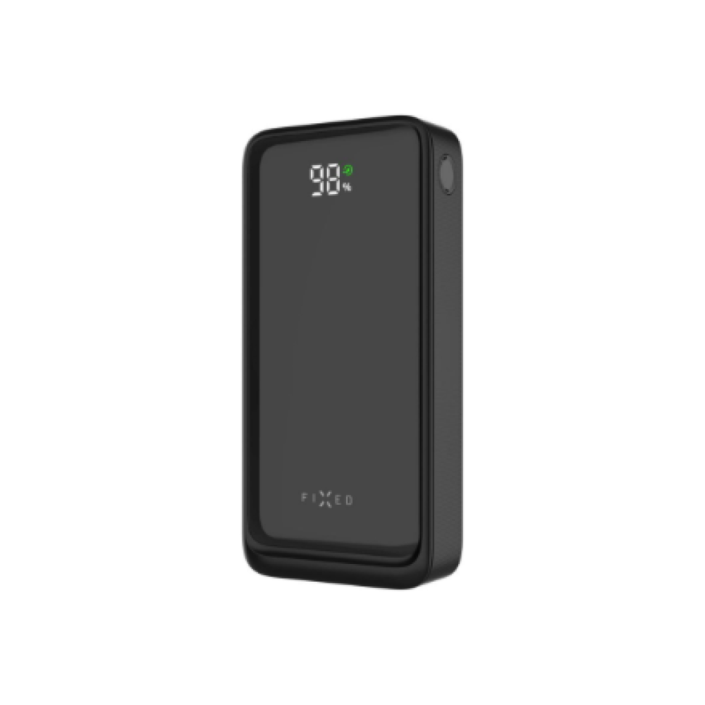 Fixed Power Bank Zen2 20 with LCD Display and PD 20W Output , 20000 mAh , Black