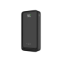 Fixed Power Bank Zen2 20 with LCD Display and PD 20W Output , 20000 mAh , Black