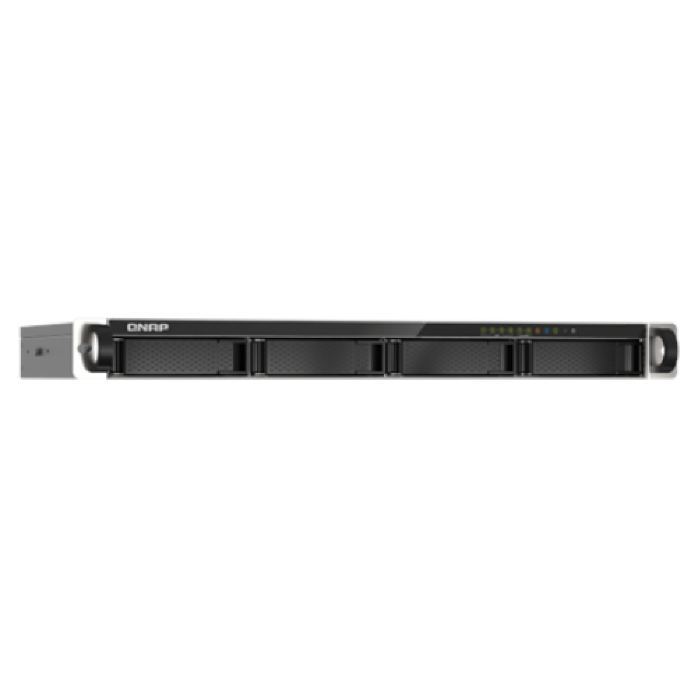 QNAP , 4-Bay NAS , TS-435XeU-4G , Up to 4 HDD/SSD Hot-Swap , Marvell OCTEON TX2 , CN9130 / CN9131 ARMv8 Cortex-A72 Quad-Core , Processor frequency 2.2 GHz , 4 GB , DDR4