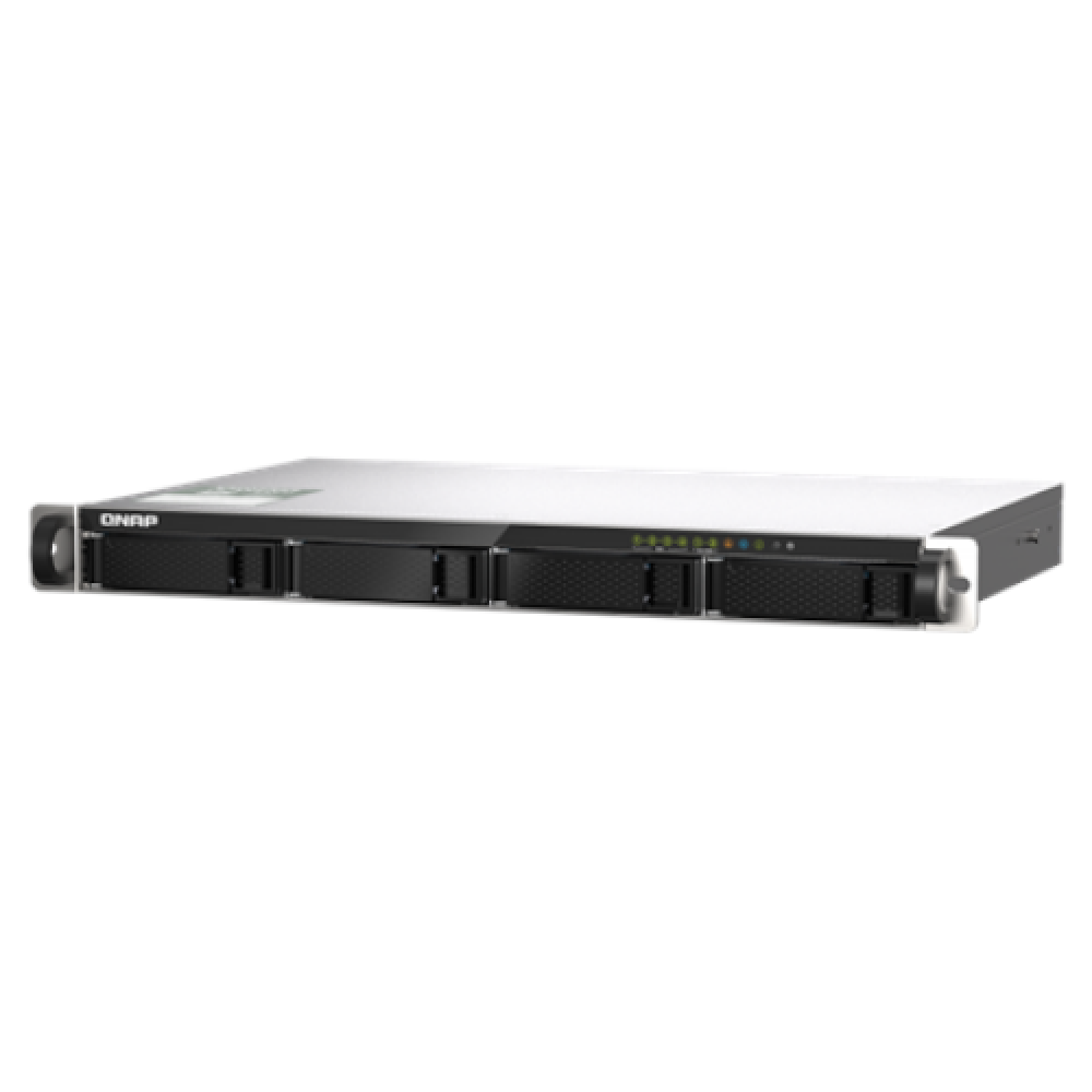 QNAP , 4-Bay NAS , TS-435XeU-4G , Up to 4 HDD/SSD Hot-Swap , Marvell OCTEON TX2 , CN9130 / CN9131 ARMv8 Cortex-A72 Quad-Core , Processor frequency 2.2 GHz , 4 GB , DDR4