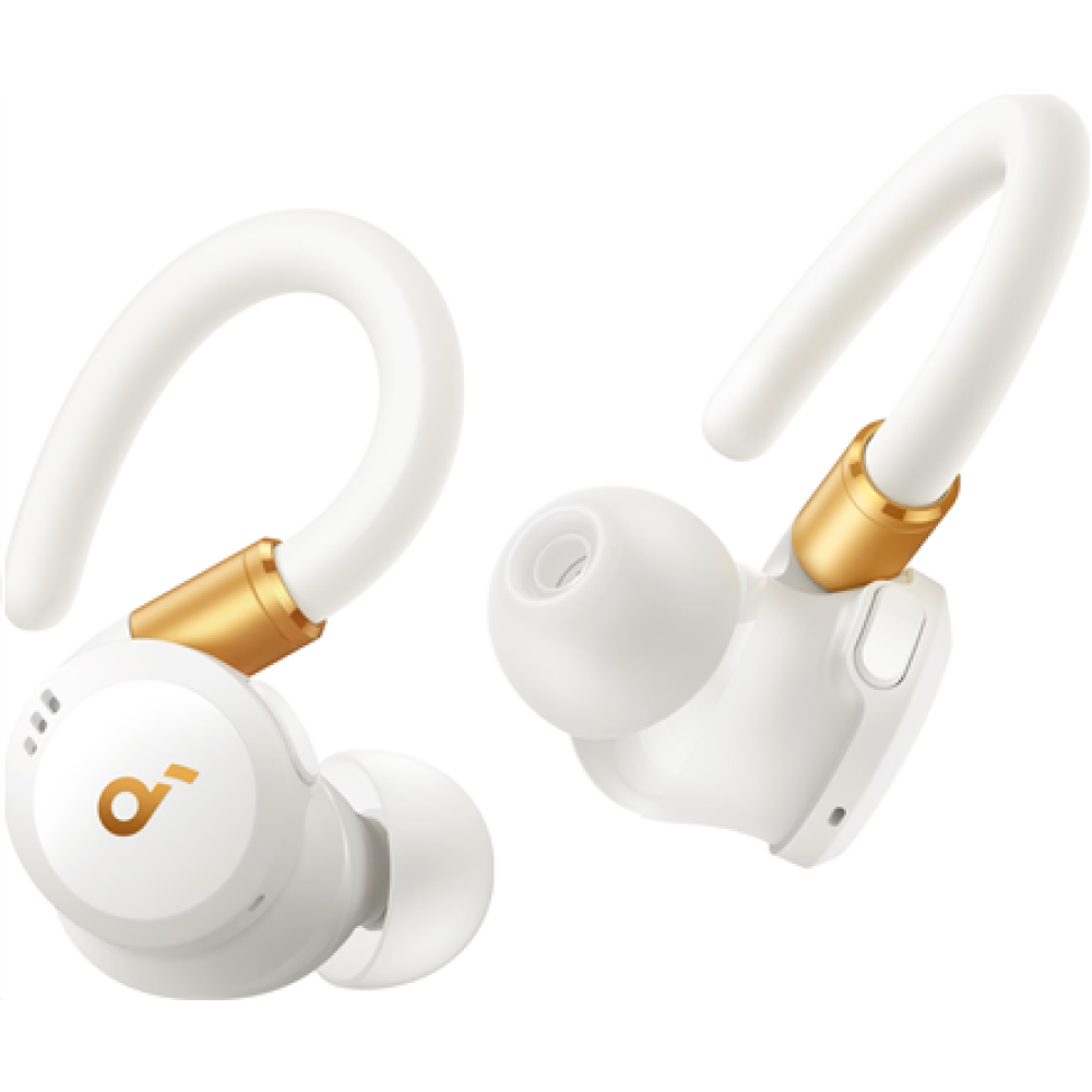 Anker Soundcore , Earbuds with Hook , Sport X20 , Bluetooth , ANC , White/Gold