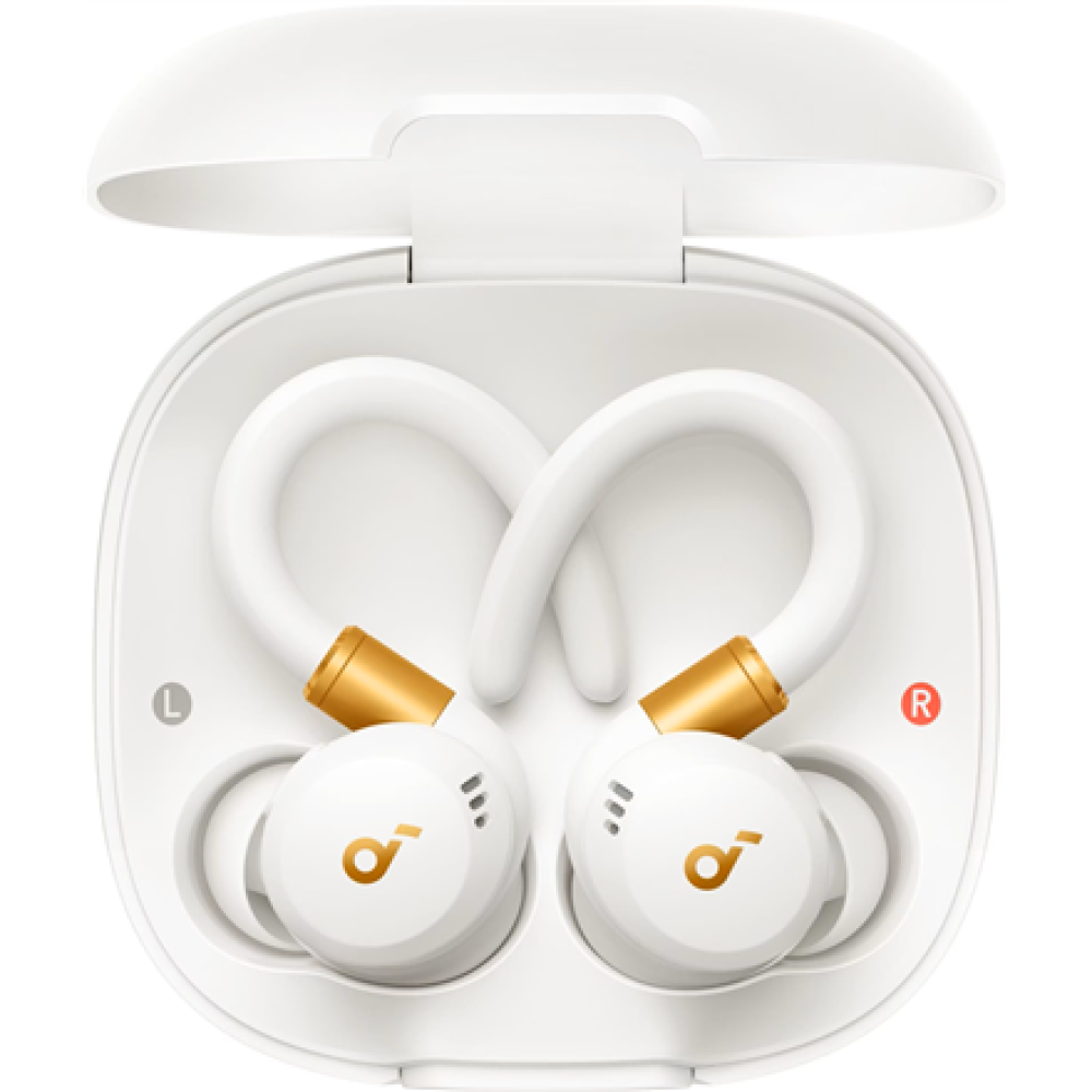 Anker Soundcore , Earbuds with Hook , Sport X20 , Bluetooth , ANC , White/Gold