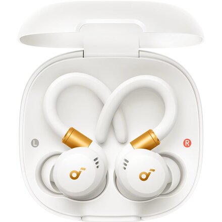 Anker Soundcore , Earbuds with Hook , Sport X20 , ANC , White/Gold , Noise reduction