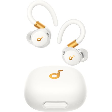 Anker Soundcore , Earbuds with Hook , Sport X20 , ANC , White/Gold , Noise reduction