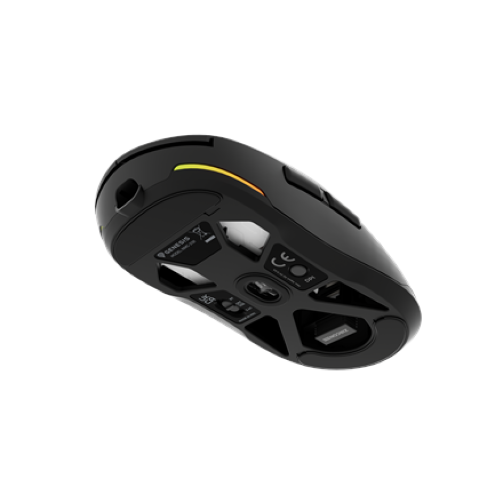 Genesis Gaming Mouse , Zircon 660 , Wired/Wireless , 2.4 GHz, Bluetooth, USB , Black