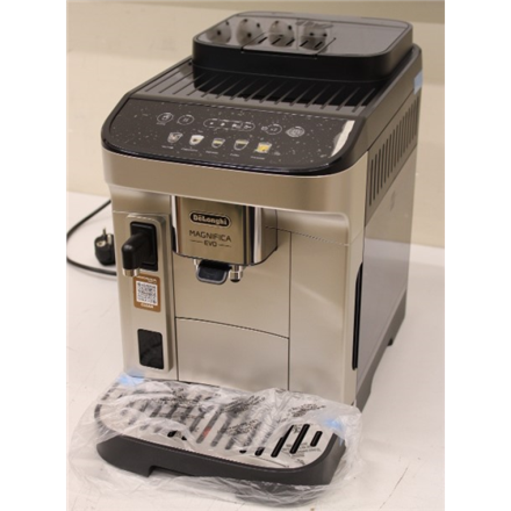 SALE OUT. DeLonghi ECAM 290.61.SB Magnifica Evo Automatic Espresso Machine,Pressure 15 bar,Capacity 1.8L,Power 1450W,Beans/ground coffee, Si , Delonghi , Automatic Coffee Maker , ECAM290.61.SB Magnifica Evo , Pump pressure 15 bar , Built-in milk frother ,