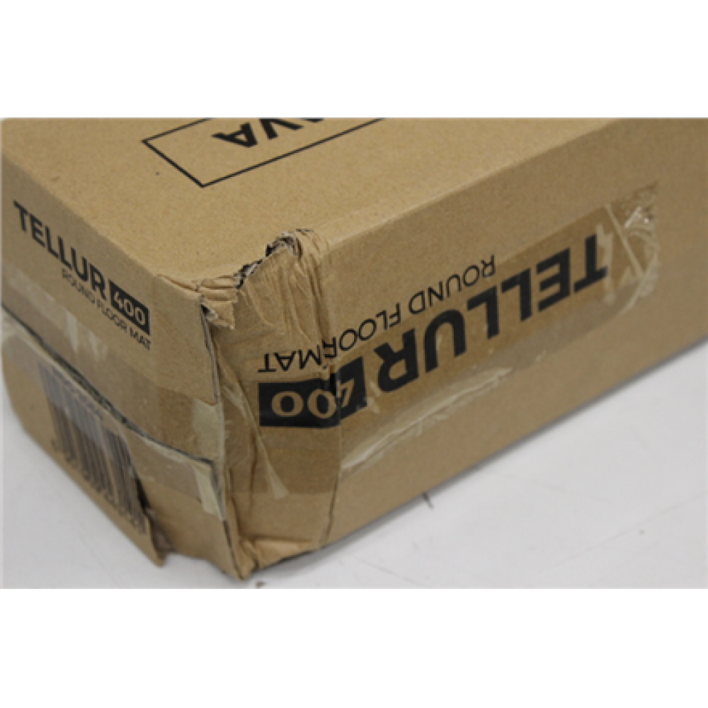 Genesis Tellur 400 Round Lava Floor Mat , Black , DAMAGED PACKAGING