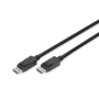 Digitus , DisplayPort Connection Cable , AK-340106-030-S , DisplayPort to DisplayPort DisplayPort Male (Version 1.3/1.4) , DisplayPort Male (Version 1.3/1.4)