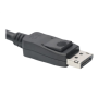 Digitus , DisplayPort Connection Cable , AK-340106-030-S , DisplayPort to DisplayPort DisplayPort Male (Version 1.3/1.4) , DisplayPort Male (Version 1.3/1.4)