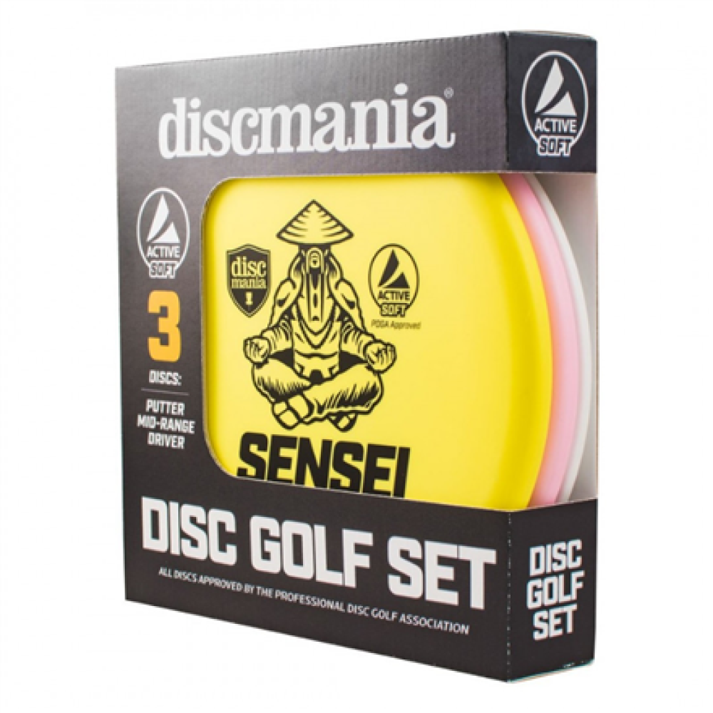 Discmania , Disc golf disc set, Active Soft, 3 Discs