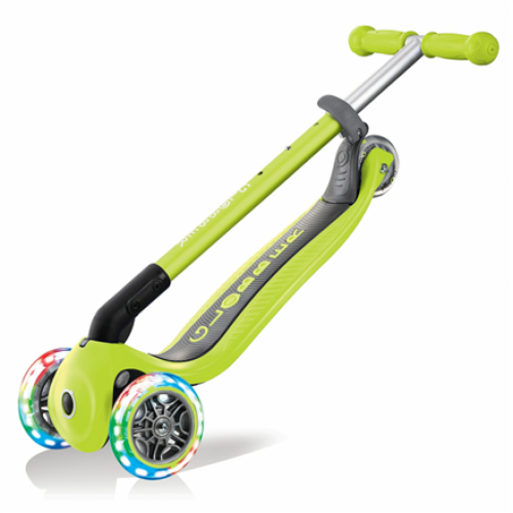 Globber , Scooter , Light lime green , Primo Foldable Lights