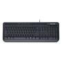Microsoft Wired Keyboard 600 ANB-00018 Standard Wired RU Numeric keypad USB Black