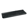 Microsoft Wired Keyboard 600 ANB-00018 Standard Wired RU Numeric keypad USB Black