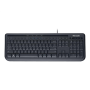 Microsoft Wired Keyboard 600 ANB-00018 Standard Wired RU Numeric keypad USB Black