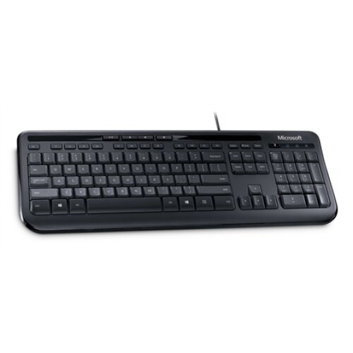 Microsoft Wired Keyboard 600 ANB-00018 Standard Wired RU Numeric keypad USB Black