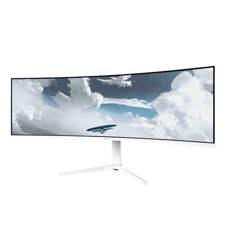 Arozzi , Nova , 49 , VA , 32:9 , 165 Hz , 4 ms , 5120 x 1440 pixels , 350 cd/m² , HDMI ports quantity 2 , White