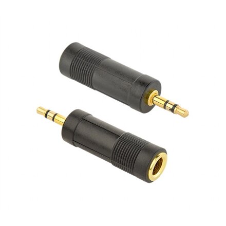 Cablexpert 6.35 mm female to 3.5 mm male audio adapter , A-6.35F-3.5M