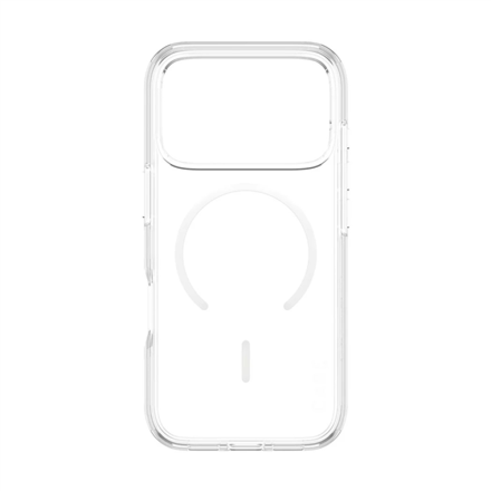 PanzerGlass Flagship Case , Back cover , Apple , iPhone 17 Pro , Recycled plastic , Transparent , Urban Explorer w. White MagSafe