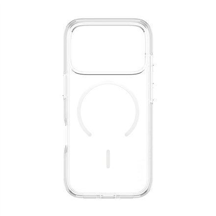 PanzerGlass Flagship Case , Back cover , Apple , iPhone 17 Pro , Recycled plastic , Transparent , Urban Explorer w. White MagSafe