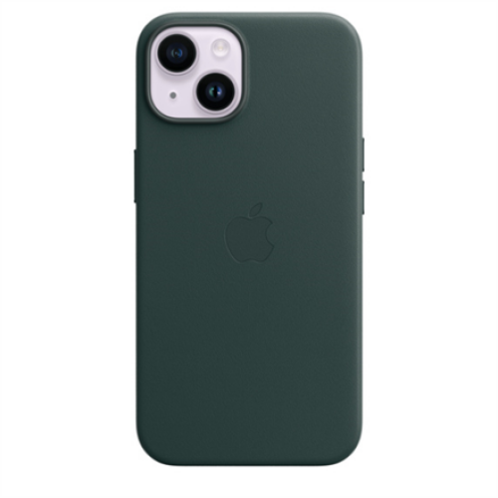 Apple 14 Leather Case with MagSafe Case with MagSafe Apple iPhone 14 Leather Forest Green