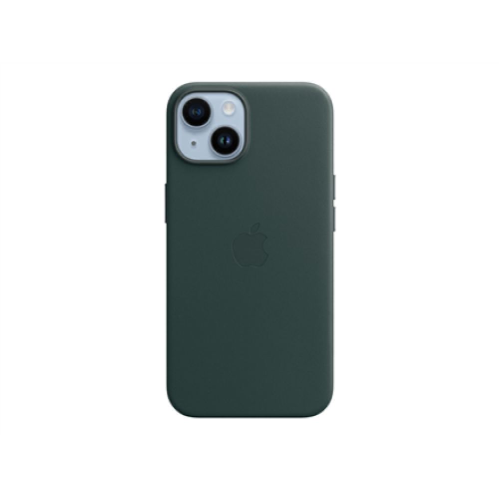 Apple 14 Leather Case with MagSafe Case with MagSafe Apple iPhone 14 Leather Forest Green