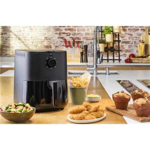 TEFAL , Fryer , Essential EY130815 , Power 1400 W , Capacity 3.5 L , Black