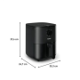 TEFAL , Fryer , Essential EY130815 , Power 1400 W , Capacity 3.5 L , Black