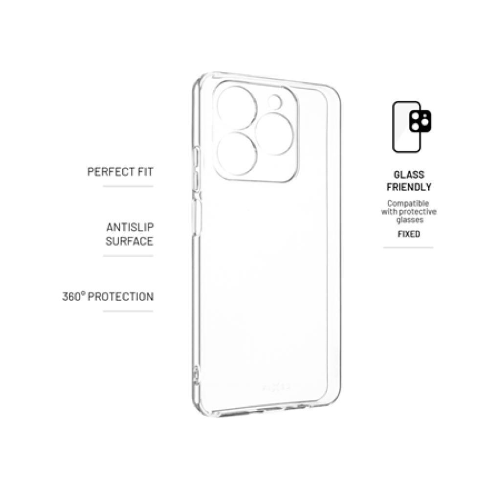 Fixed Story , Back cover , Realme , C61/C63/Note 60 , TPU , Clear