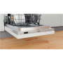 Whirlpool Dishwasher , WSIC 3M27 , Built-in , Width 44.8 cm , Number of place settings 10 , Number of programs 6 , Energy efficiency class E , Display , Silver