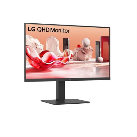 LG 27BA65QB-B , 27 , IPS , 16:9 , 100 Hz , 5 ms , 2560 x 1440 pixels , 350 cd/m² , HDMI ports quantity 1