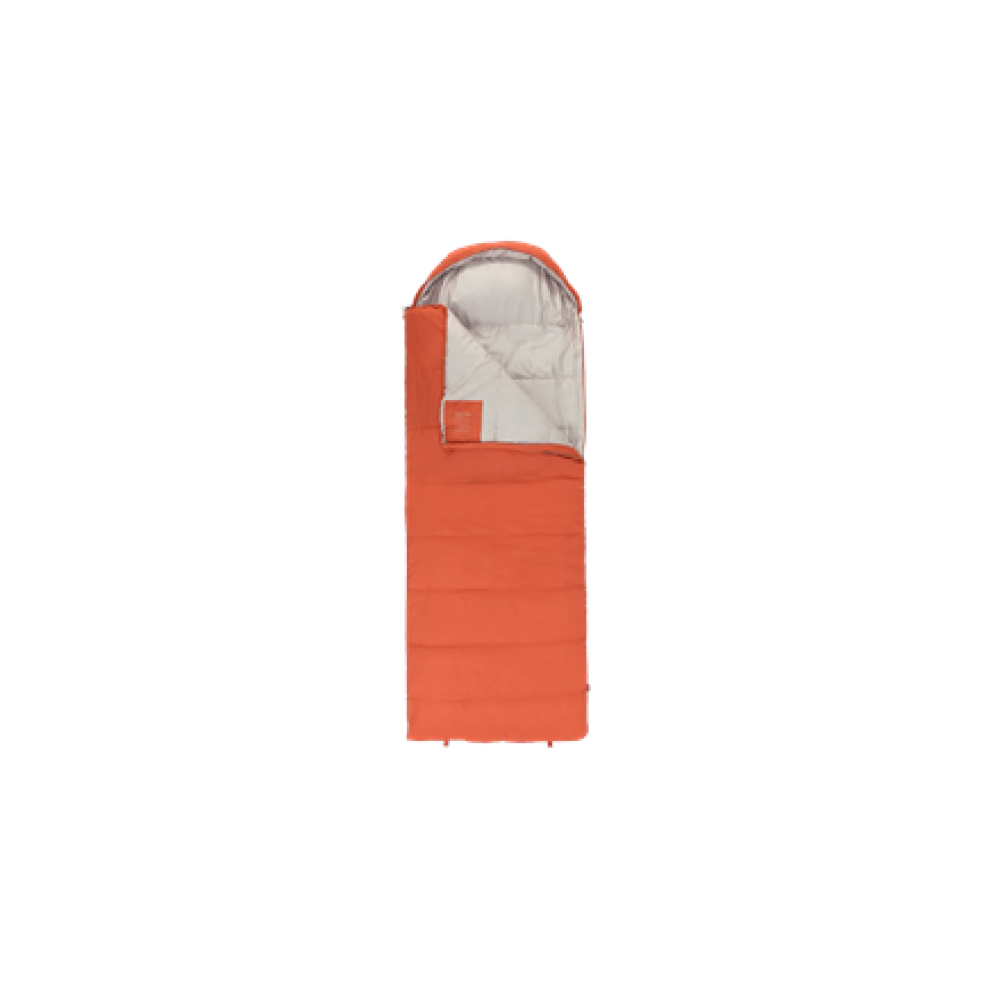 Outwell Campion Lux Orange , Sleeping Bag , 225 x 85 cm , -16 to 5 °C , Left Zipper