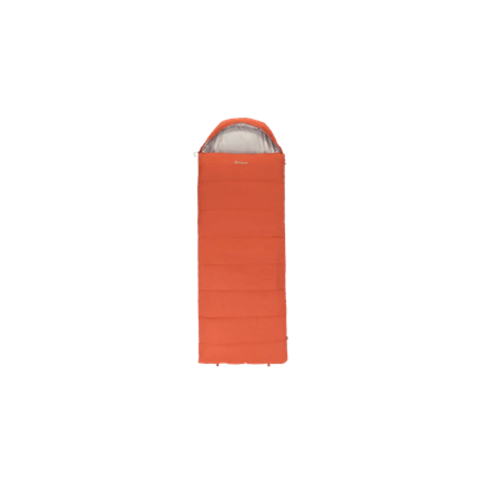 Outwell Campion Lux Orange , Sleeping Bag , 225 x 85 cm , -16 to 5 °C , Left Zipper
