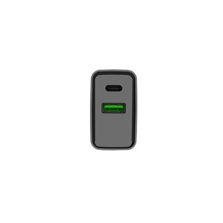 Natec Ribera USB Charger, 1xUSB-A, 1x USB-C, 20 W , NUC-2062