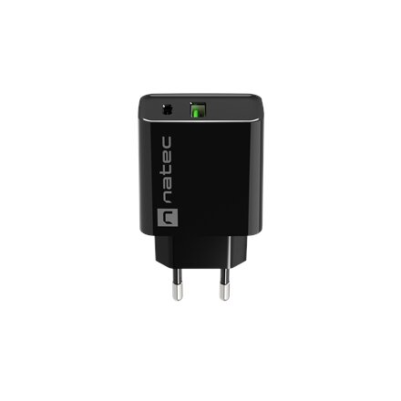 Natec Ribera USB Charger, 1xUSB-A, 1x USB-C, 20 W , NUC-2062