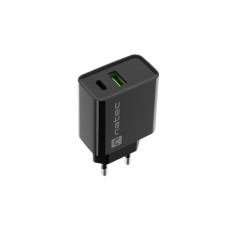 Natec Ribera USB Charger, 1xUSB-A, 1x USB-C, 20 W , NUC-2062