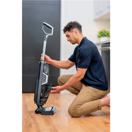 Bissell , Vacuum Cleaner , CrossWave HF3 Cordless Select , Cordless operating , Handstick , Washing function , 22.2 V , Operating time (max) 25 min , Black/Titanium/Bossanova Blue , Warranty 24 month(s)