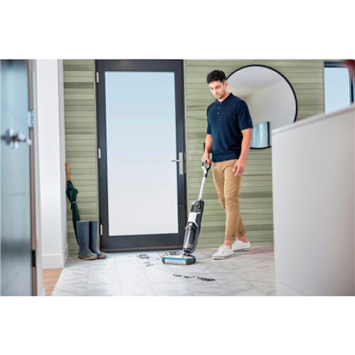 Bissell , Vacuum Cleaner , CrossWave HF3 Cordless Select , Cordless operating , Handstick , Washing function , 22.2 V , Operating time (max) 25 min , Black/Titanium/Bossanova Blue , Warranty 24 month(s)