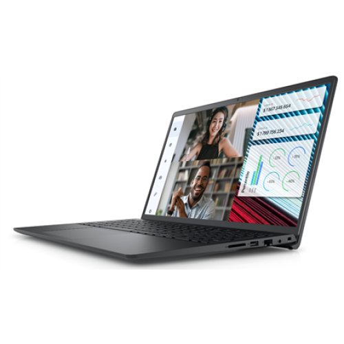Dell , Vostro 15 3520 , Black , 15.6 , WVA , FHD , 1920 x 1080 , Anti-glare , Intel Core i5 , i5-1235U , 16 GB , DDR4 , SSD 512 GB , Intel Iris Xe Graphics , Windows 11 Home in S Mode , 802.11ac , Keyboard language English , Warranty 36 month(s) , Battery