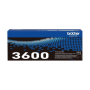 Brother TN-3600 Genuine Toner Cartridge, Black , Brother Brother , TN-3600 , Brother TN3600 - black - original - toner cartridge , Ink cartridge , Black