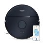 Philips , Robot Vacuum Cleaner , XU2000/10 2000 series , Wet&Dry , Operating time (max) 130 min , Lithium-ion , 2600 mAh , Dust capacity 0.38 L , 2700 Pa , Dark Blue