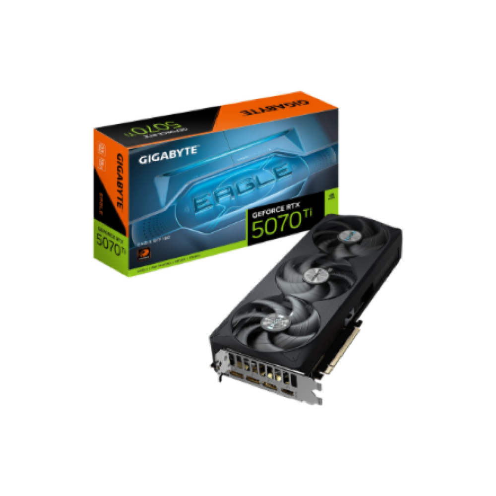 Gigabyte GeForce RTX 5070 Ti EAGLE SFF 16G , NVIDIA , 16 GB , GeForce RTX 5070 Ti , GDDR7 , HDMI ports quantity 1 , PCI-E 5.0