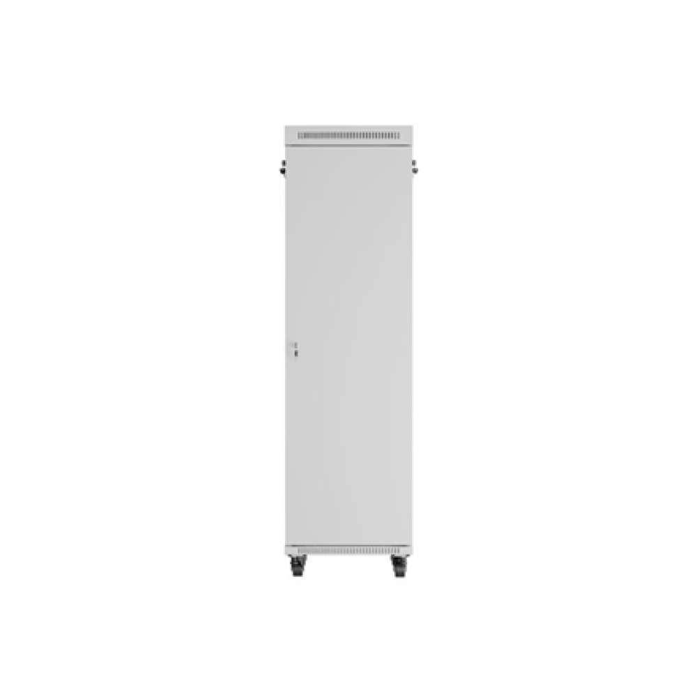 Lanberg , Rack cabinet 19 free-standing 42U/600x800 (flat pack) with glass door, LCD , FF01-6842-12SL , Grey