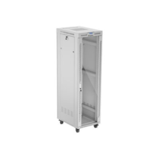 Lanberg , Rack cabinet 19 free-standing 42U/600x800 (flat pack) with glass door, LCD , FF01-6842-12SL , Grey