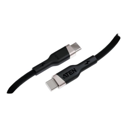 Aten 240W USB-C to USB-C Braided Charging Cable, 1 m , 2L-3101P240 , USB-C to USB-C