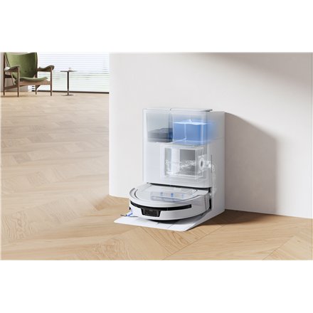 Ecovacs Robot Vacuum Cleaner , DEEBOT T90 Max Pro OMNI , Wet&Dry , Operating time (max) 257 min , Li-Ion , 5200 mAh , Dust capacity 2.5 L , 40000 Pa , White