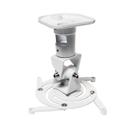 Logilink BP0003 Projector mount, ceiling, universal, 220 mm, white , Logilink
